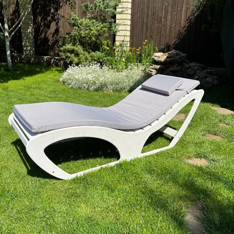 Изображение товара Шезлонг с подушкой 403 МФ Пирамида 26 Leto-1 для дачи сада и у бассейна