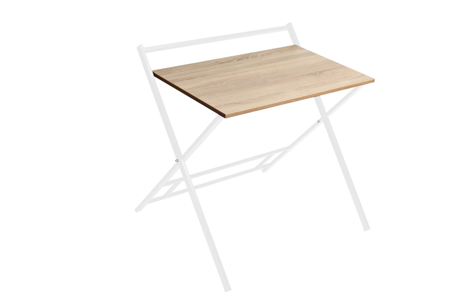 Изображение товара Складной компьютерный стол Greenween 84x81x75 см сталь Дуб натуральный Россия