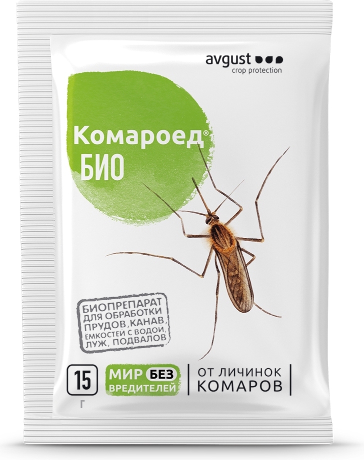 Изображение товара Средство для уничтожения насекомых Avgust Комароед Био порошок 15 г