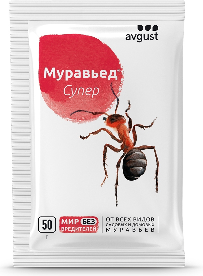 Изображение товара Средство для защиты Avgust садовых растений от вредителей «Муравьед Супер» 50 г
