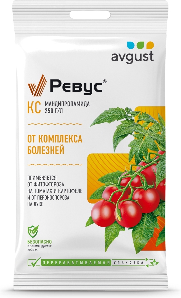 Изображение товара Средство от болезней Avgust томатов «Ревус» 3 мл