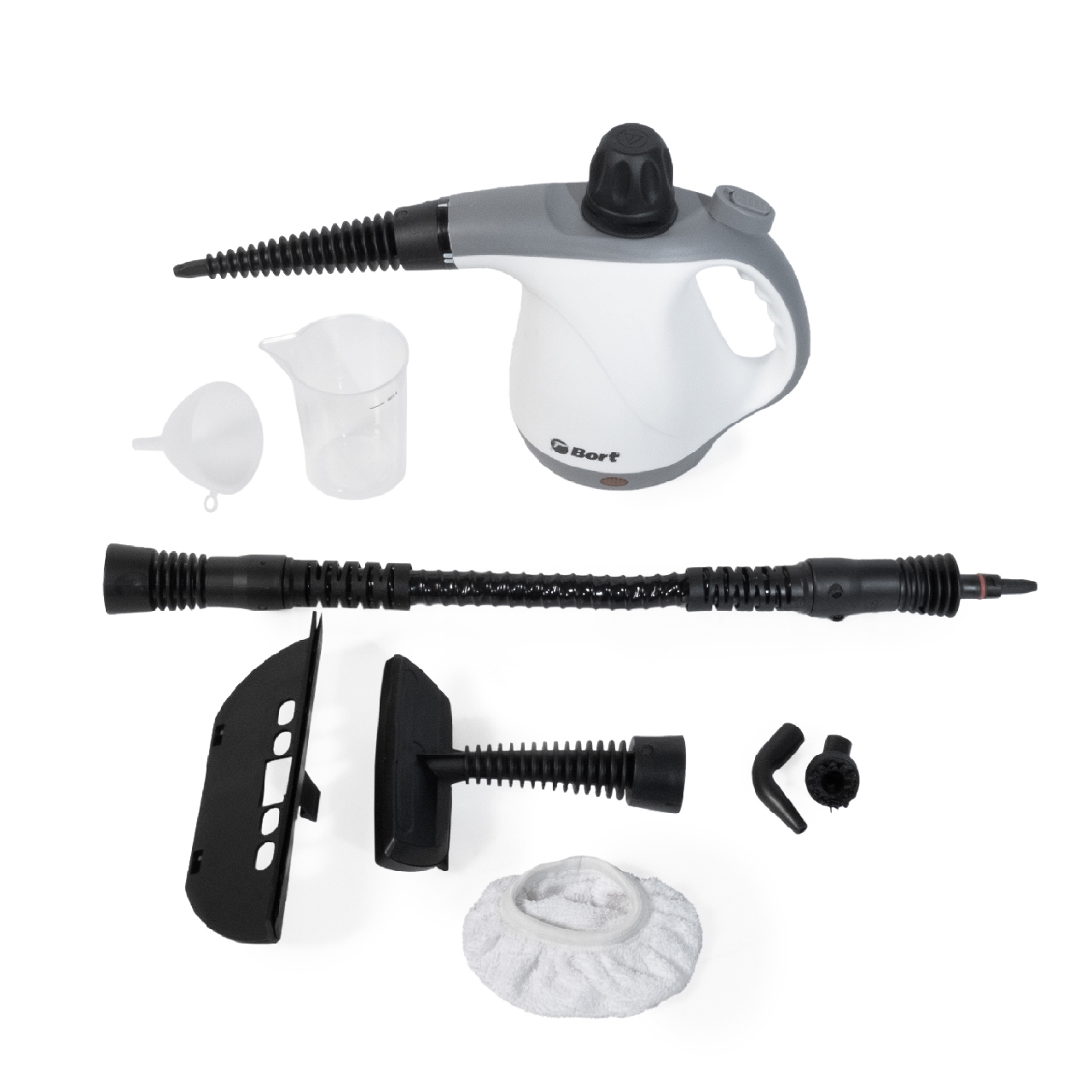 Изображение товара Пароочиститель BORT BDR-1400 мощный компактный для дома и квартиры