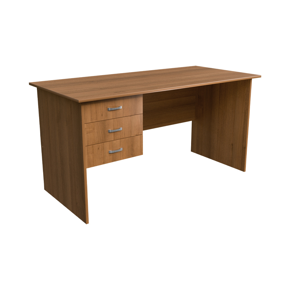 Изображение товара Письменный офисный стол с ящиками серия Континент СФ213 150см орех