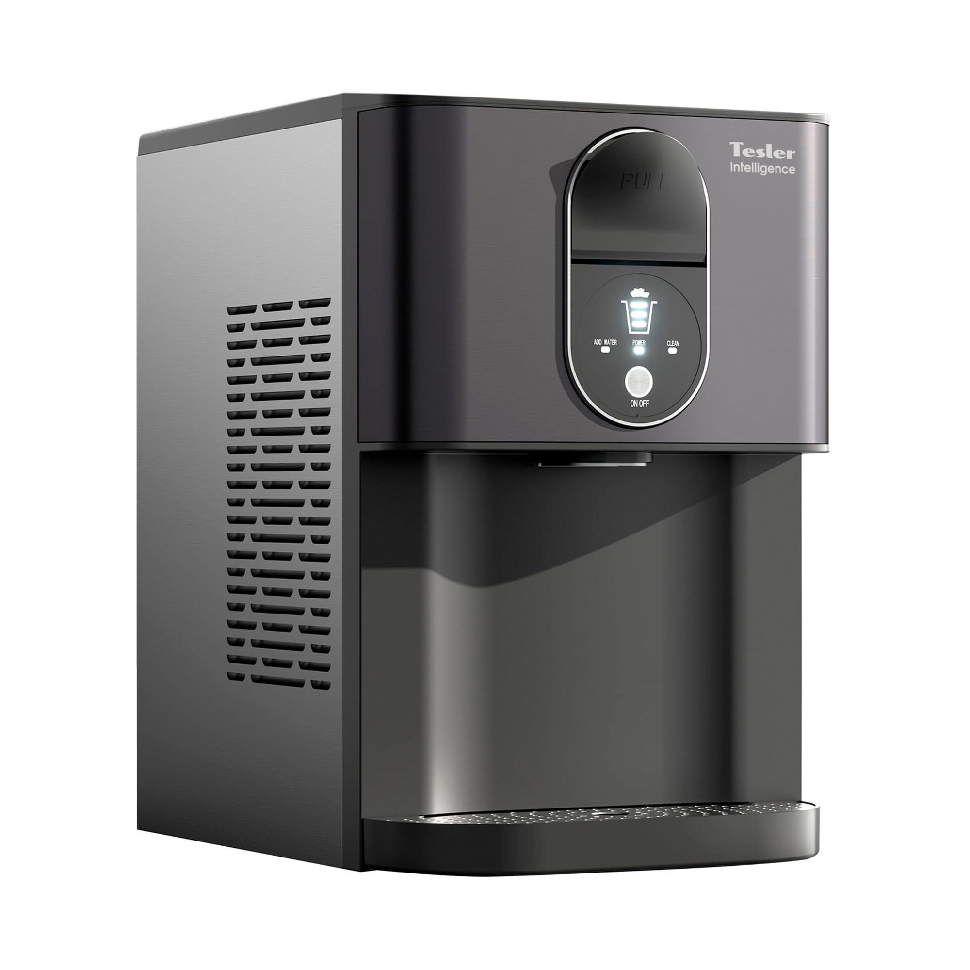 Изображение товара Льдогенератор Tesler ICM-2003 колотой льда 20 кг/сутки Графит