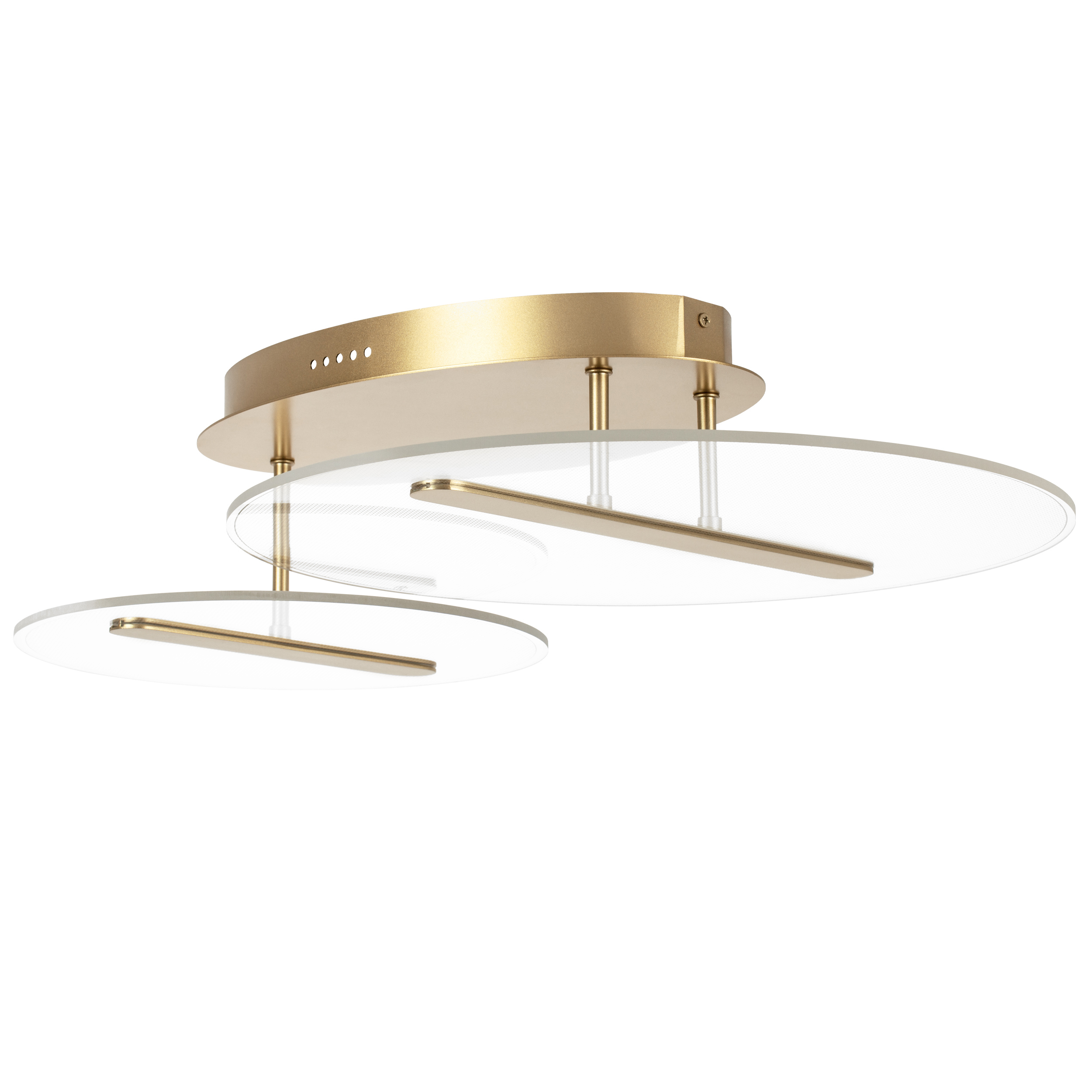 Изображение товара Светодиодная потолочная люстра Lightstar Acrile 33W 2691lm золото 3000K