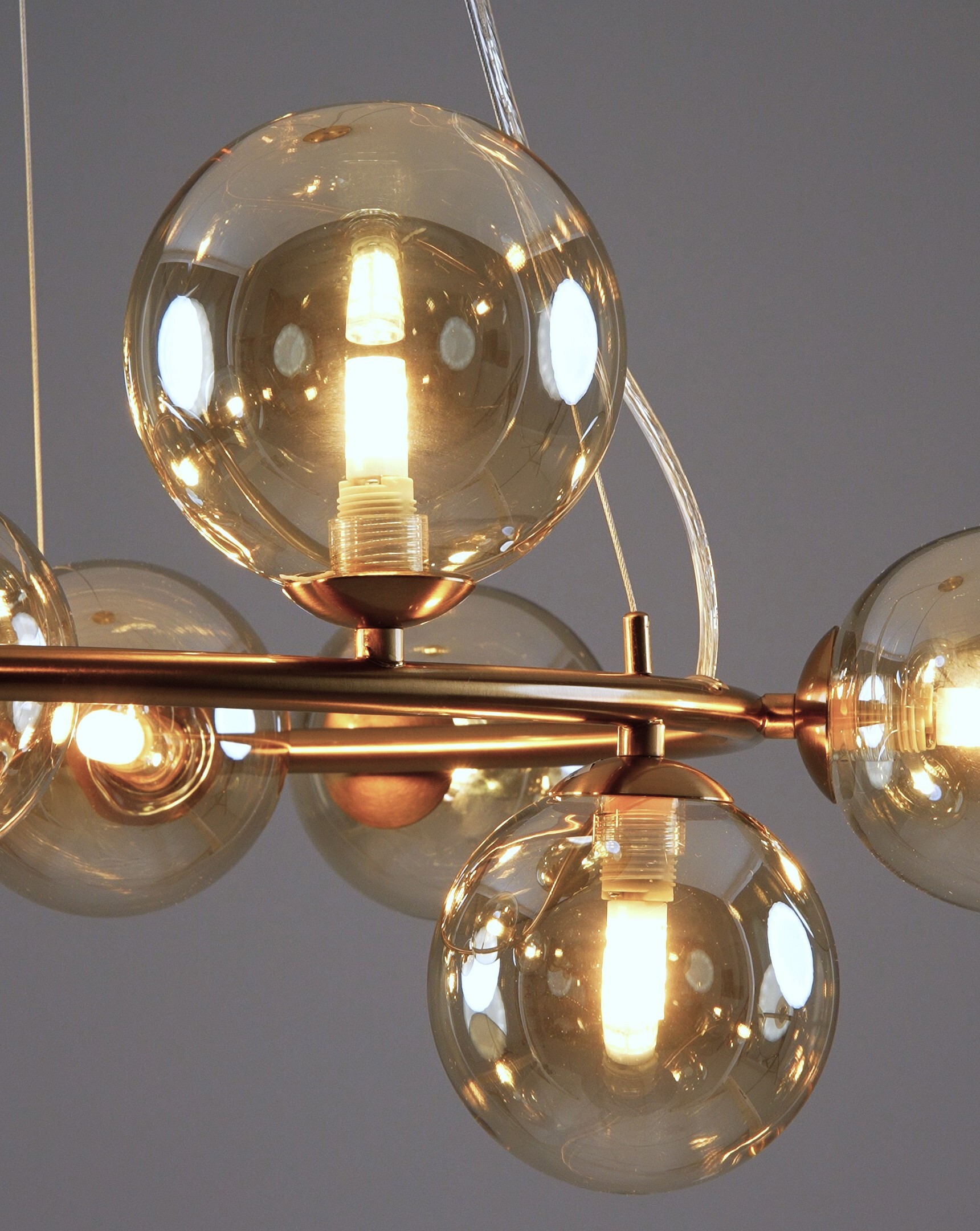 Изображение товара Светильник подвесной Moderli Renny V10790-11p 15 м² нейтральный белый свет золото