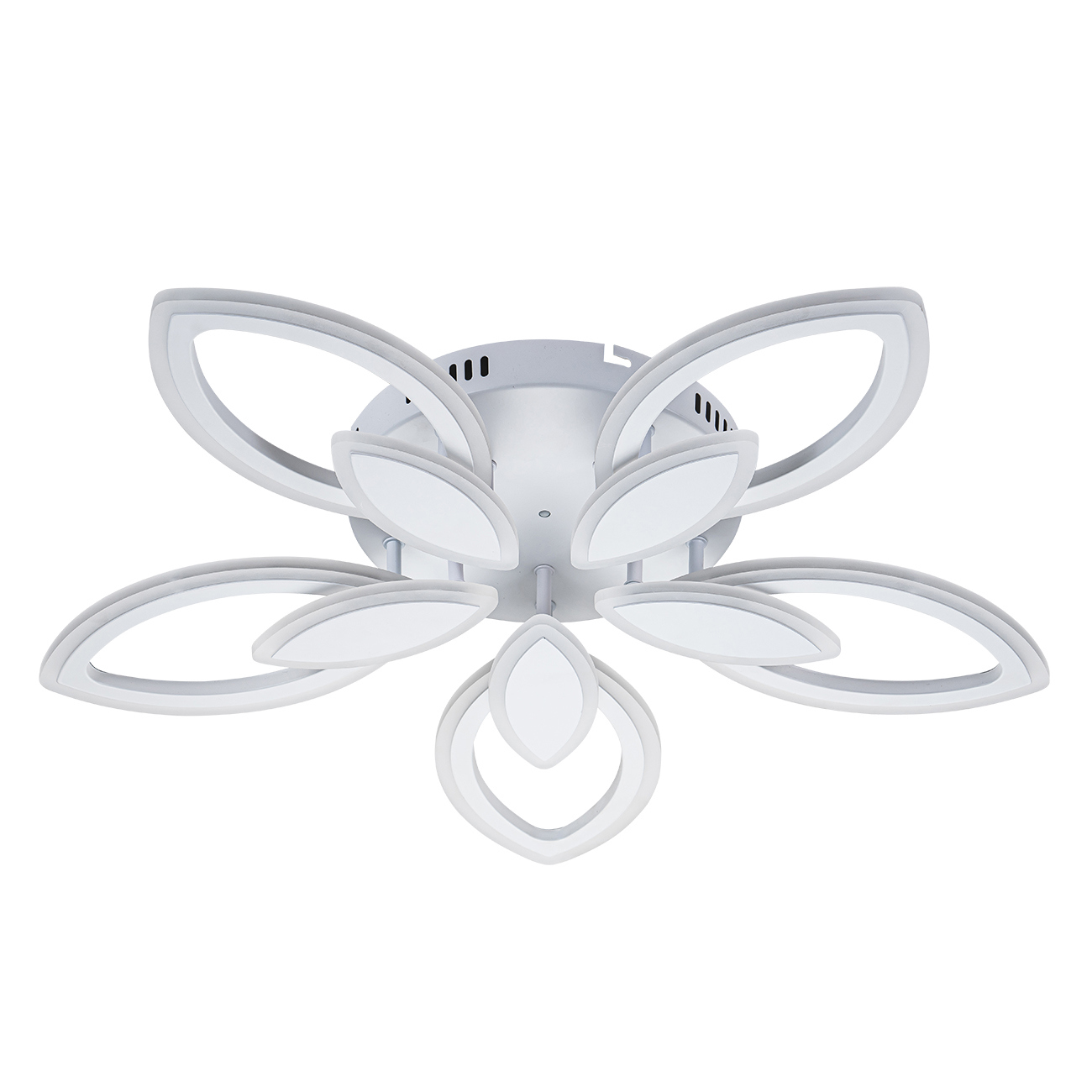 Изображение товара Люстра потолочная светодиодная Escada Gentle с пультом управления 23 м² регулируемый белый свет цвет белый