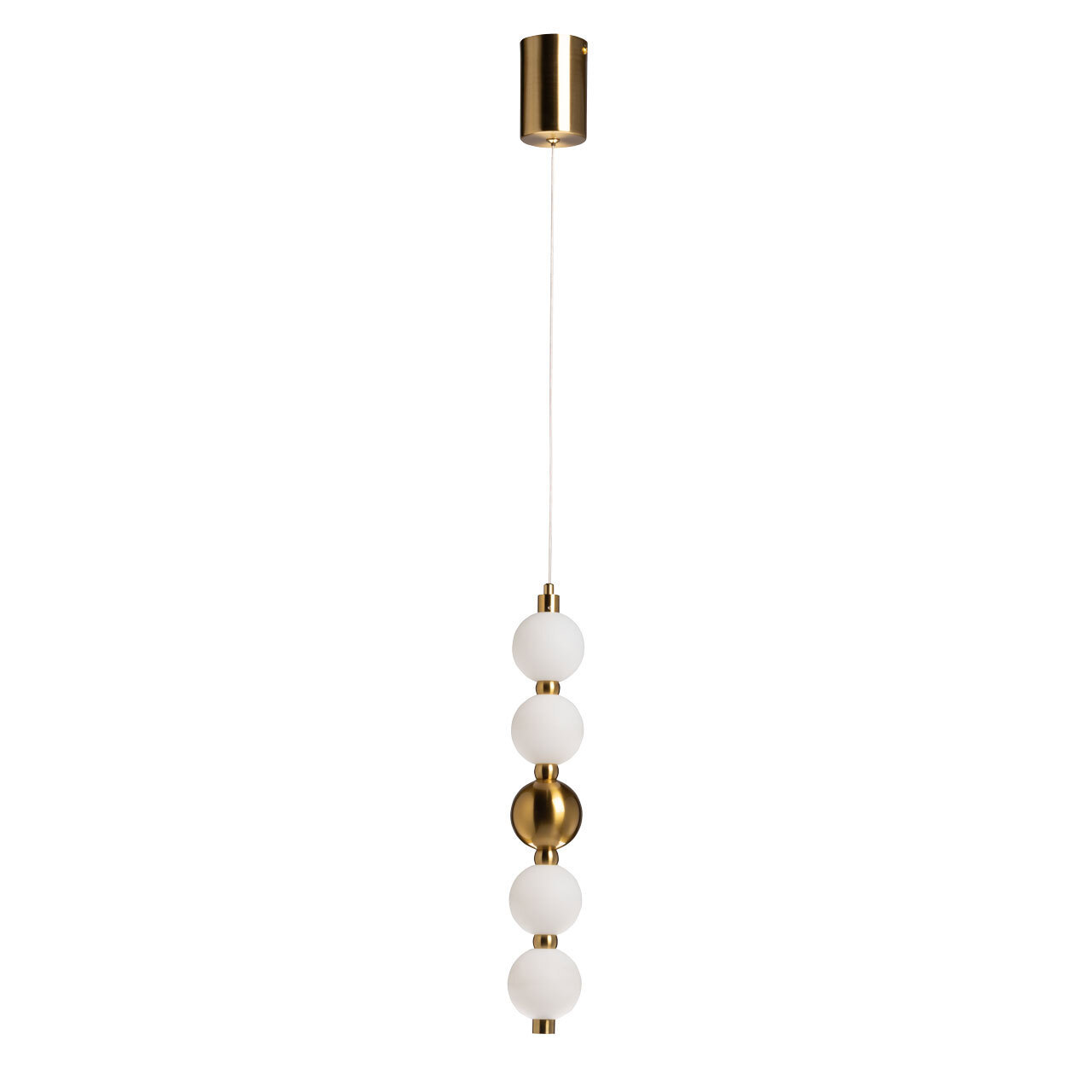 Изображение товара Светильник подвесной светодиодный De city Мадлен 424017901 3 м² нейтральный белый свет цвет белый