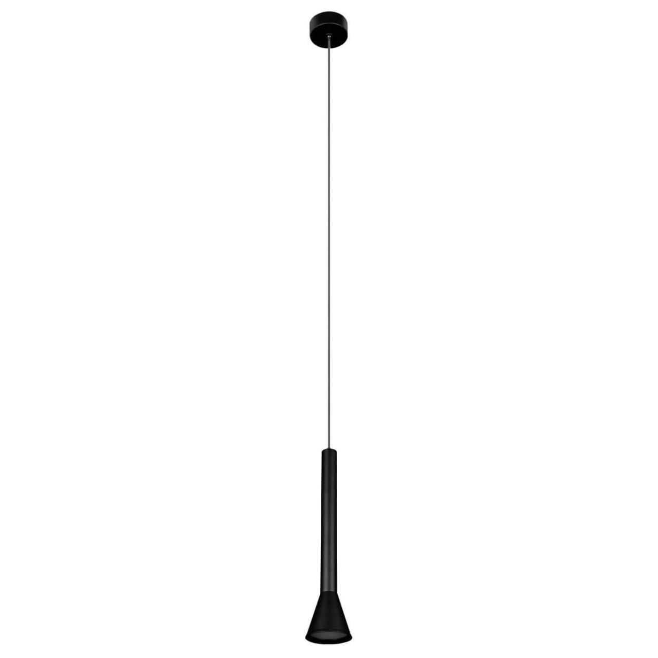 Изображение товара Светильник подвесной светодиодный Loft It Pipe 10337/250 черный для модерна и лофт интерьера