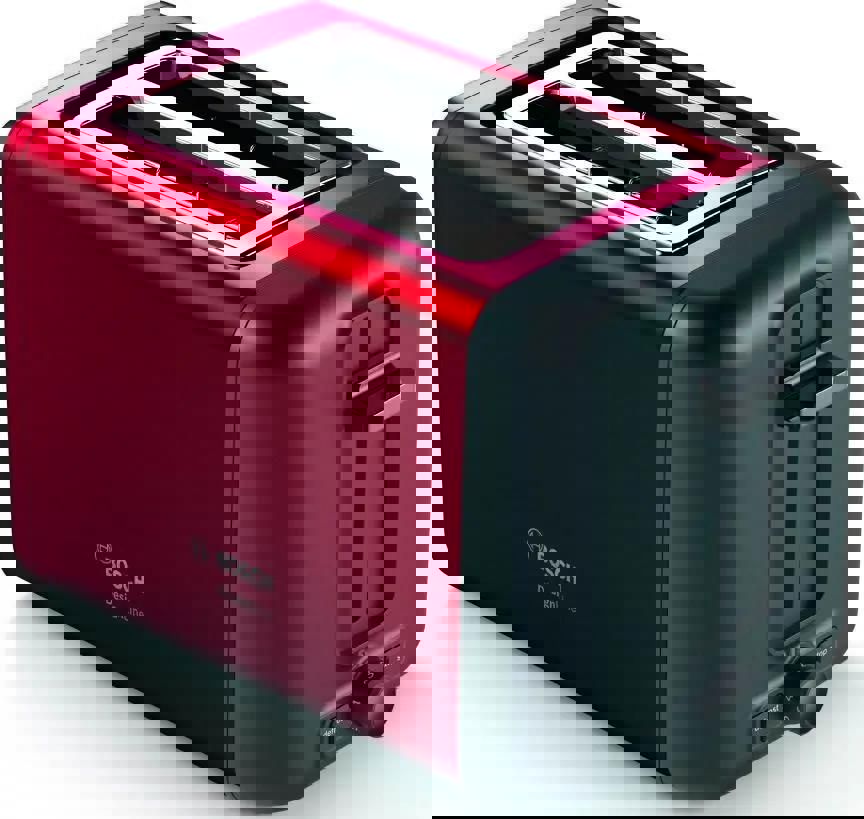 Изображение товара Тостер Bosch CTAT30A красный мощность 970 Вт автоматическое поднятие 2 тоста