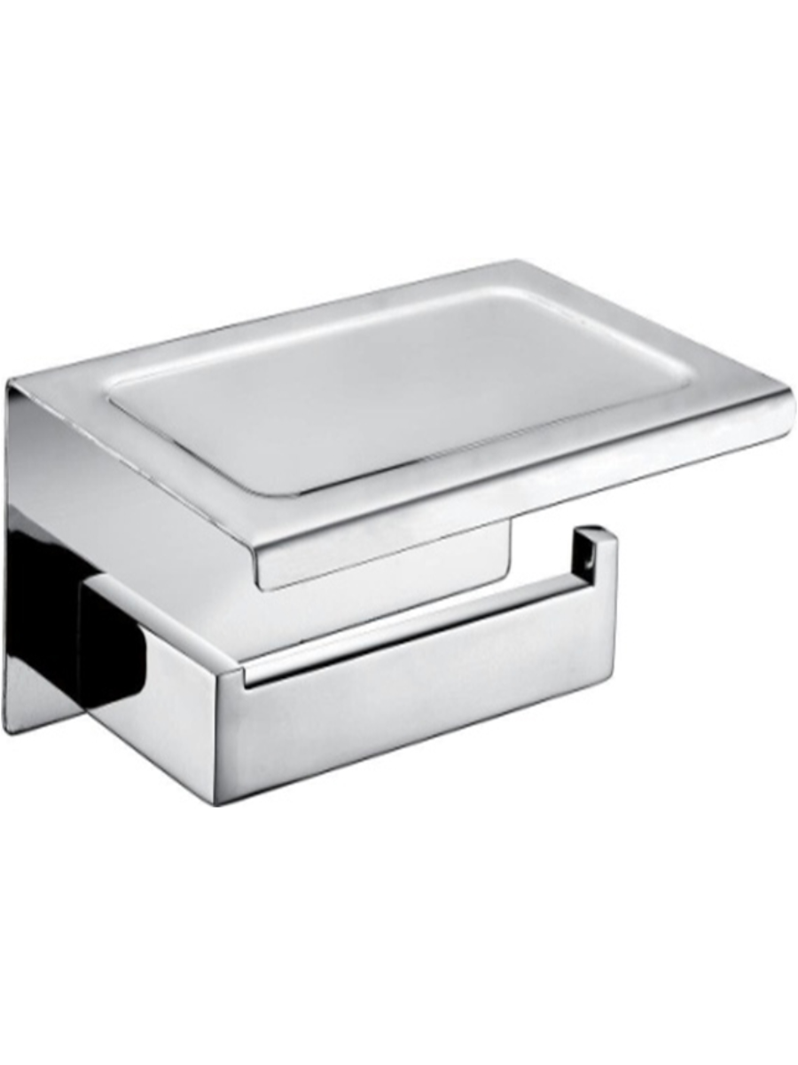 Изображение товара Держатель для туалетной бумаги с полкой Aperto 080907 Cr