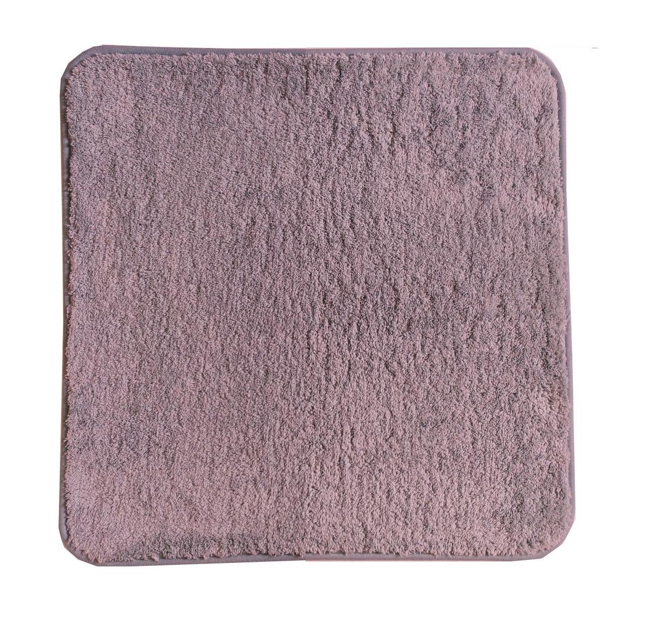 Изображение товара Коврик для туалета Swensa Ping 50x50 см лиловый противоскользящее покрытие