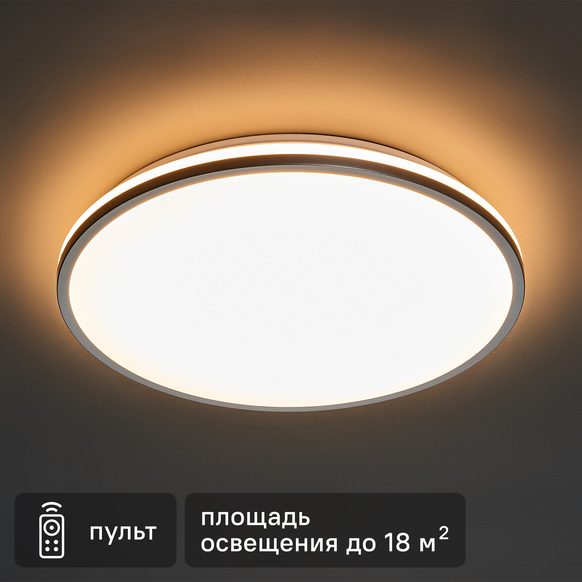 Изображение товара Настенно-потолочный светодиодный светильник Partial 3008/EL с регулировкой яркости