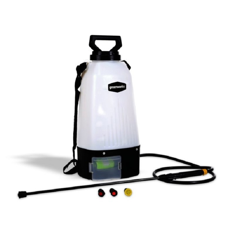 Изображение товара Опрыскиватель аккумуляторный ранцевый Greenworks GSP1250K2 НСК 7 л 24 В зарядка и аккумулятор входит в комплект