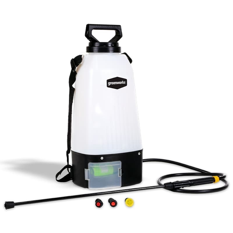 Изображение товара Опрыскиватель аккумуляторный ранцевый Greenworks GSP1250 7 л 24 В зарядка и аккумулятор не входит в комплект