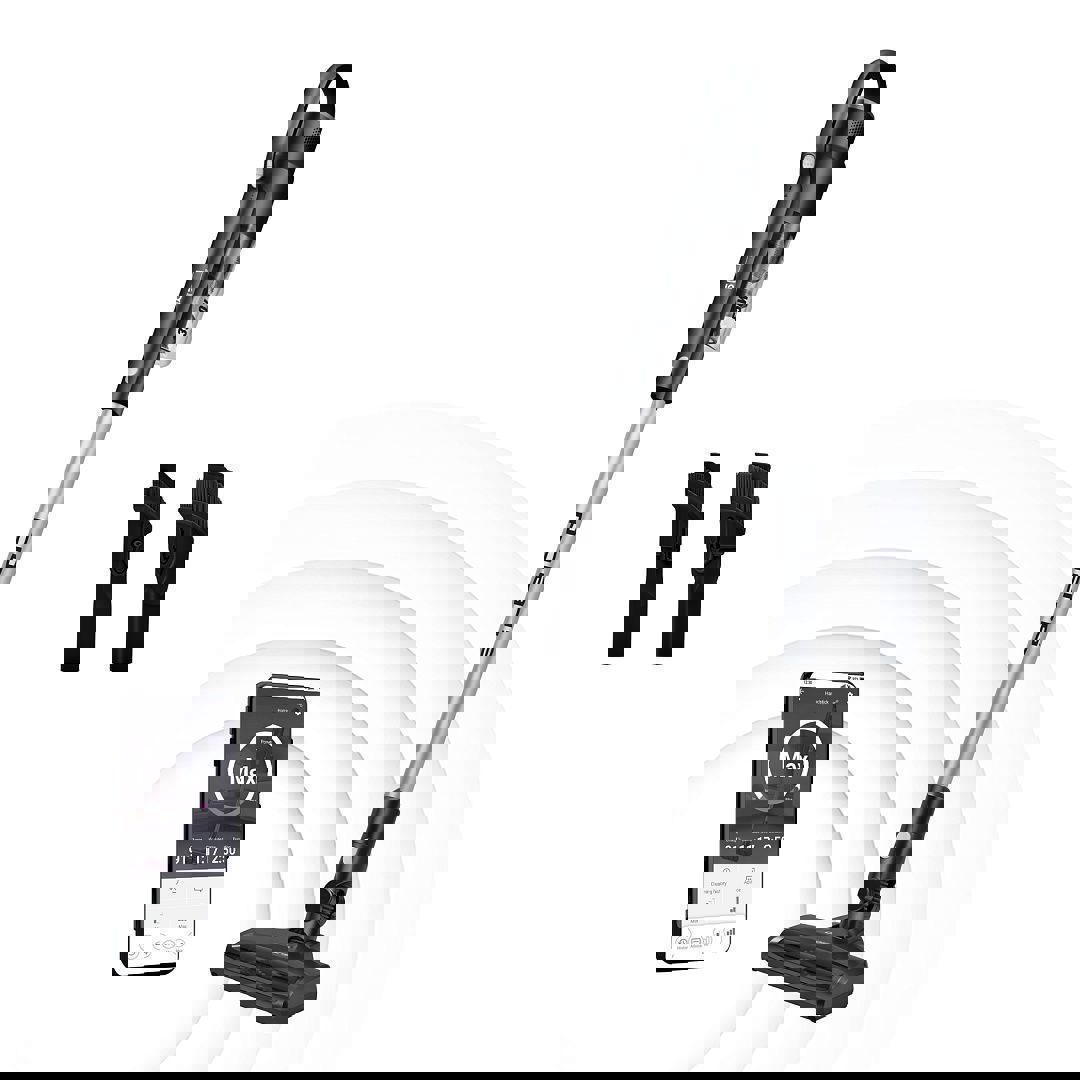 Изображение товара Беспроводной вертикальный пылесос Polaris Pvcs 2090 с Wi-Fi и HEPA-фильтром