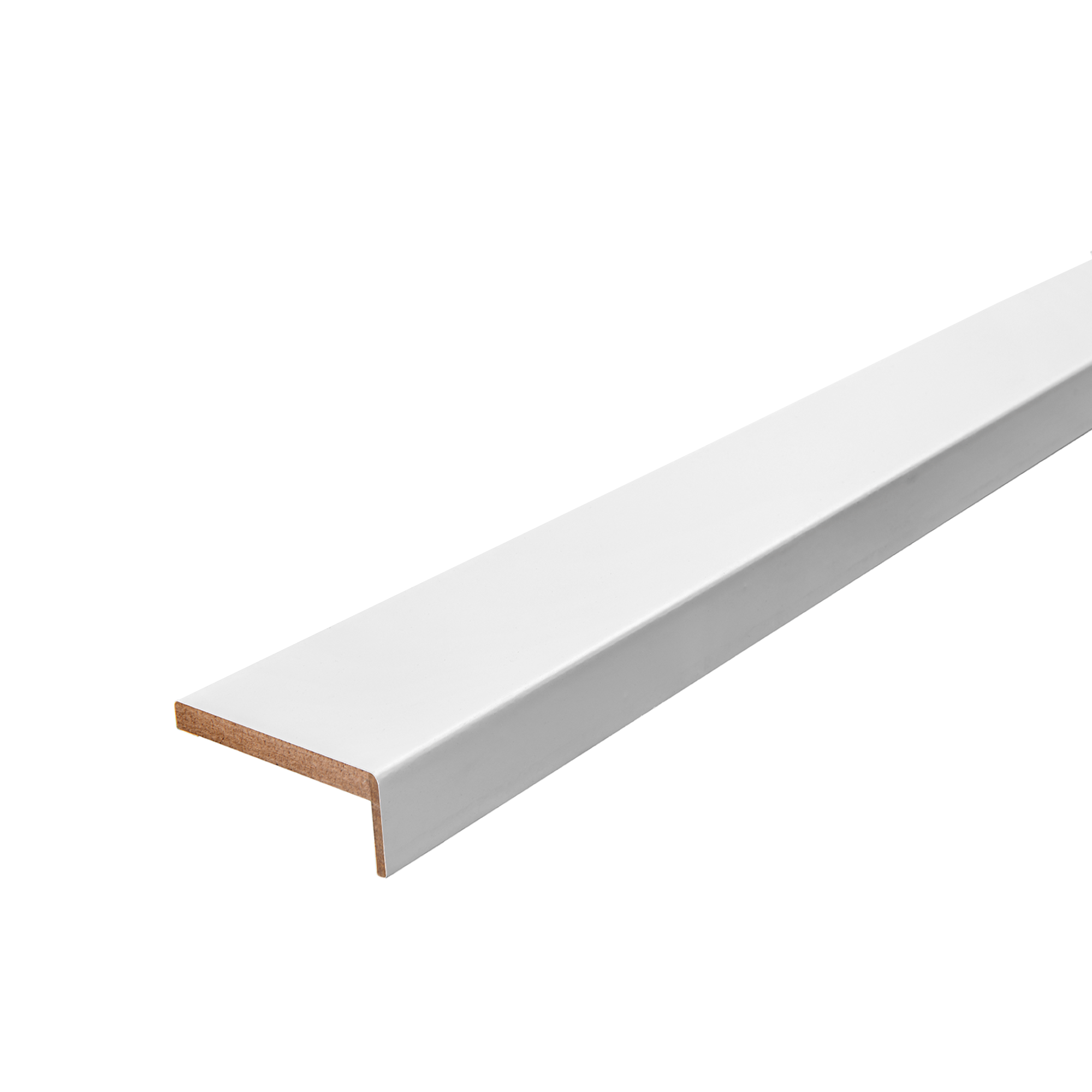 Комплект наличников Борно телескопических 2150x70x8 мм ПЭТ цвет белый (5 шт.)