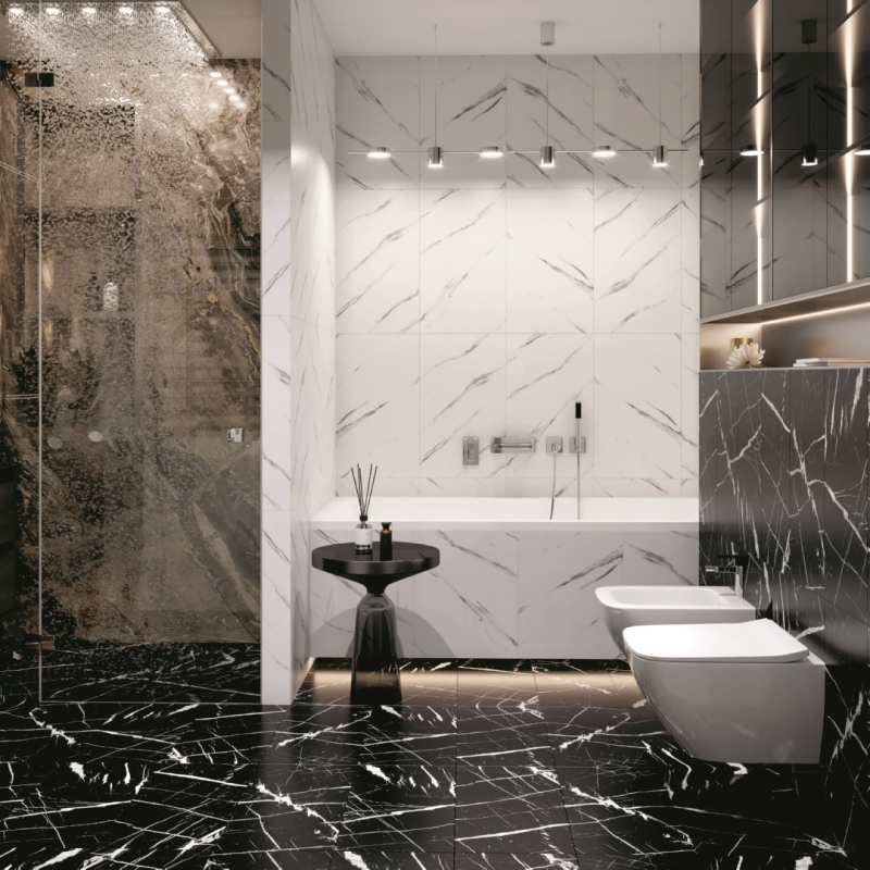 Изображение товара SPC плитка CronaFloor Stone Ноче 43 класс толщина 4 мм 1.80 м², цена за упаковку