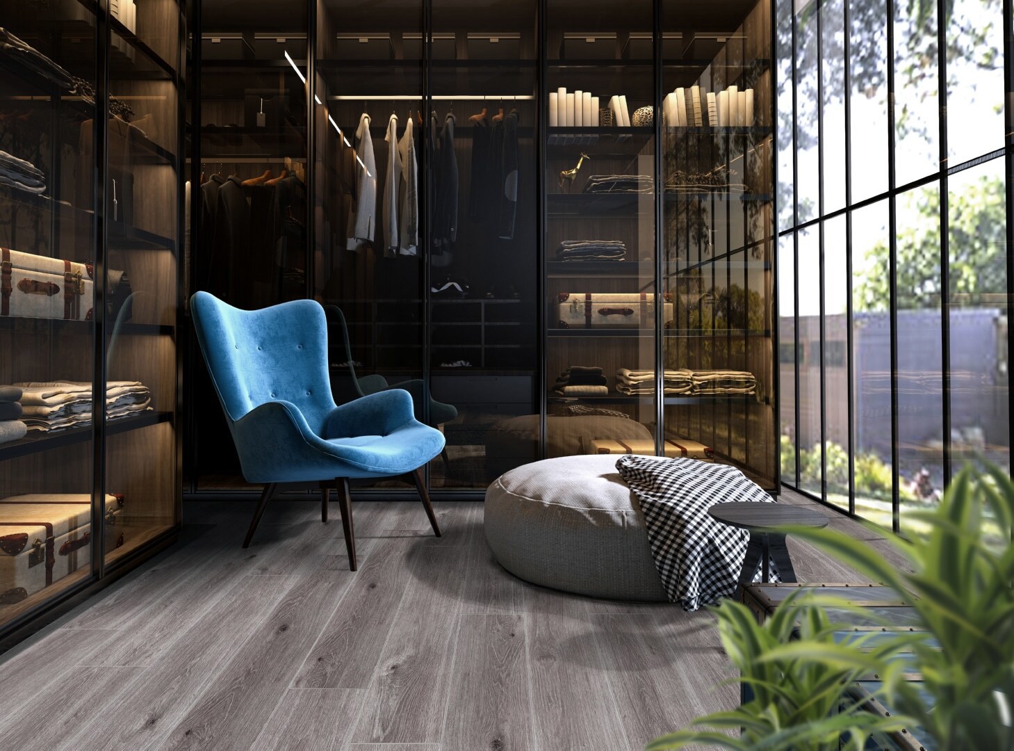 Изображение товара SPC плитка CRONAFLOOR CronaFloor Wood Дуб Хельсинки 43 класс, толщина 4 мм, 2.16 м²