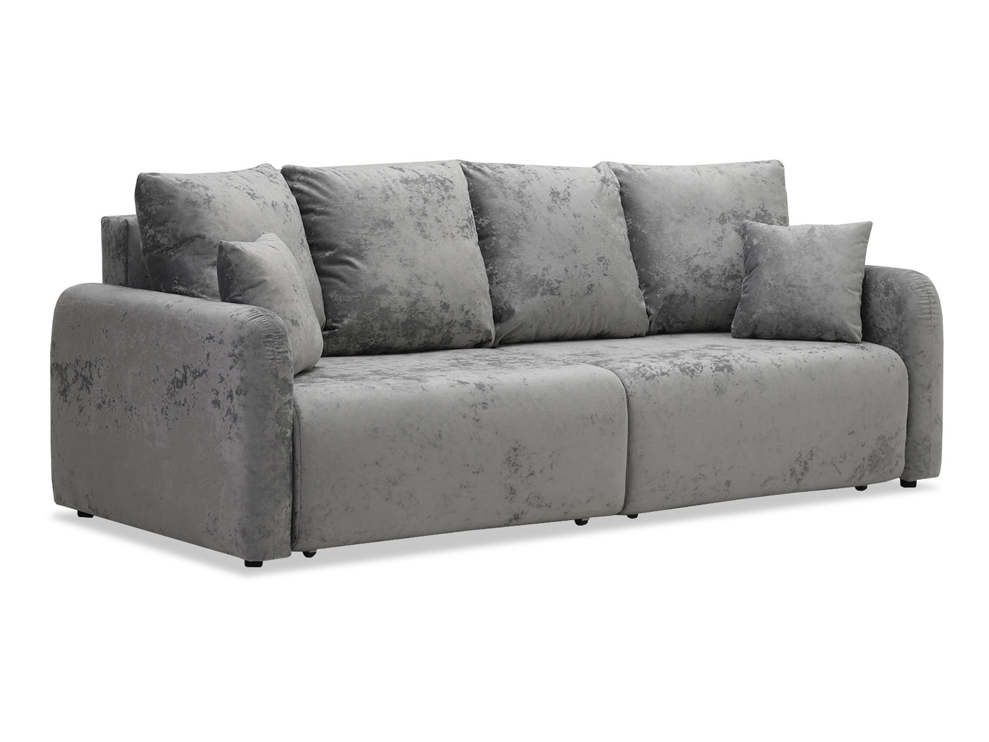 Изображение товара Диван Ладья ВОЛДА 234x91x103 см велюр цвет серый