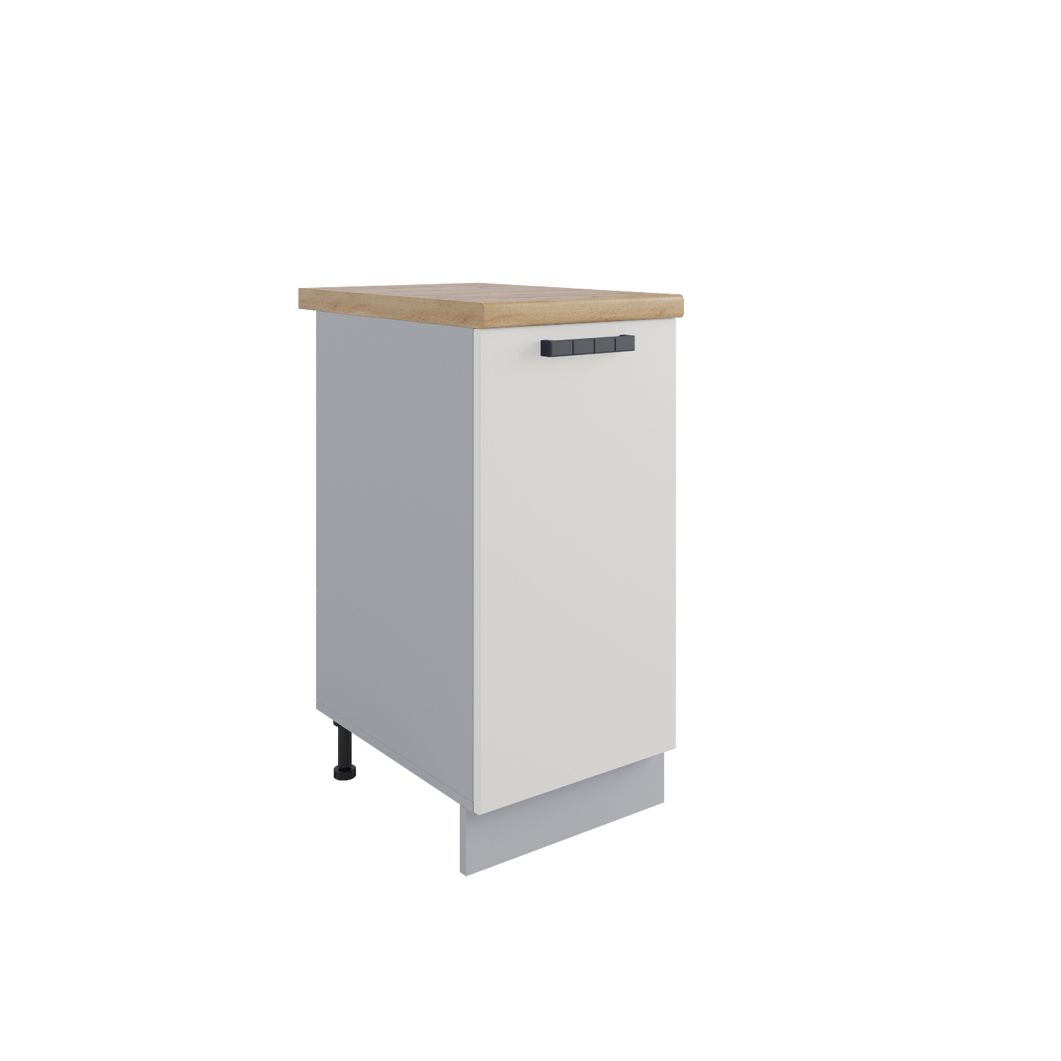 Изображение товара Напольный шкаф без столешницы Ройс С 400 40x81 60x50 40 см фасад ванильный МДФ