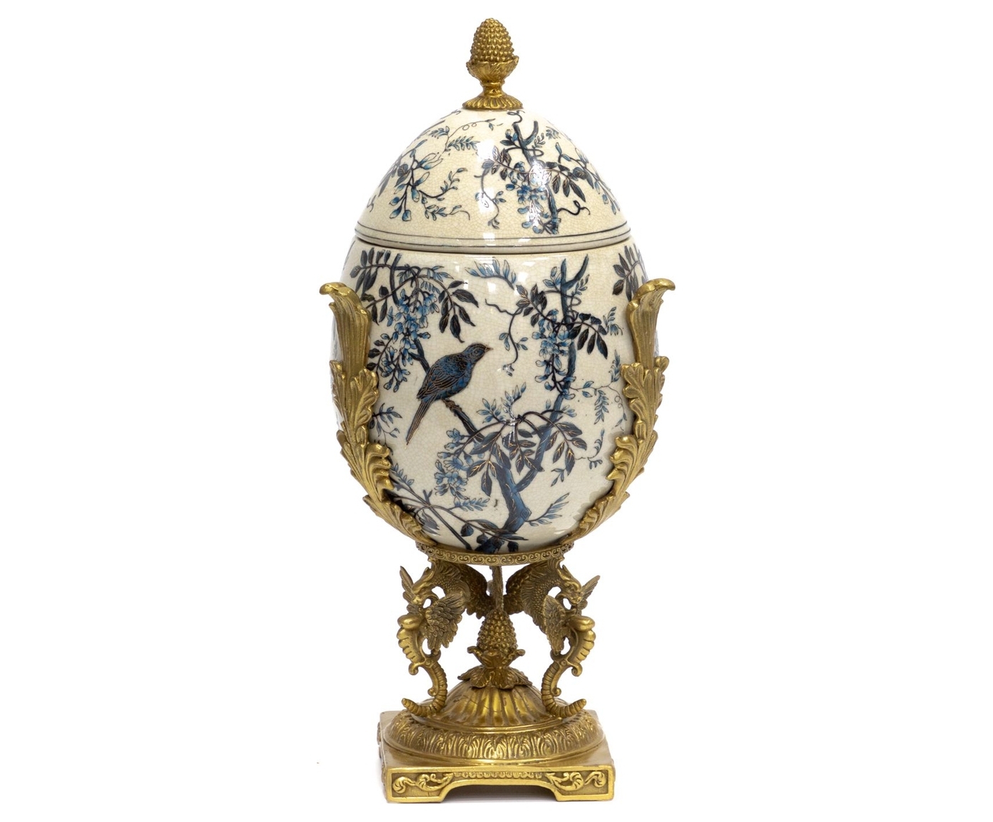 Изображение товара Шкатулка Гласар Яйцо 18x18x33см 31G2306/B747C/HX1611