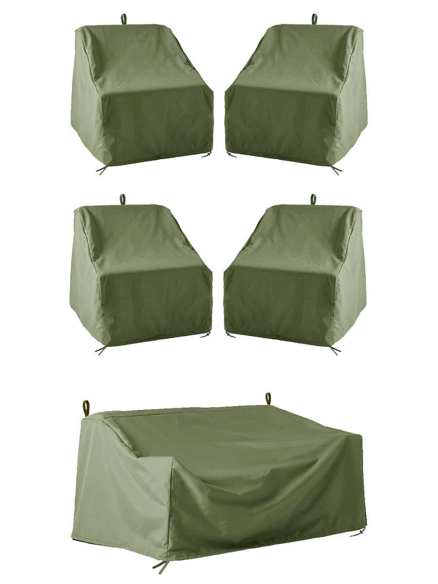 Изображение товара Комплект чехлов для дивана и кресел Tplus 1300х700 и 1010х960 4 шт