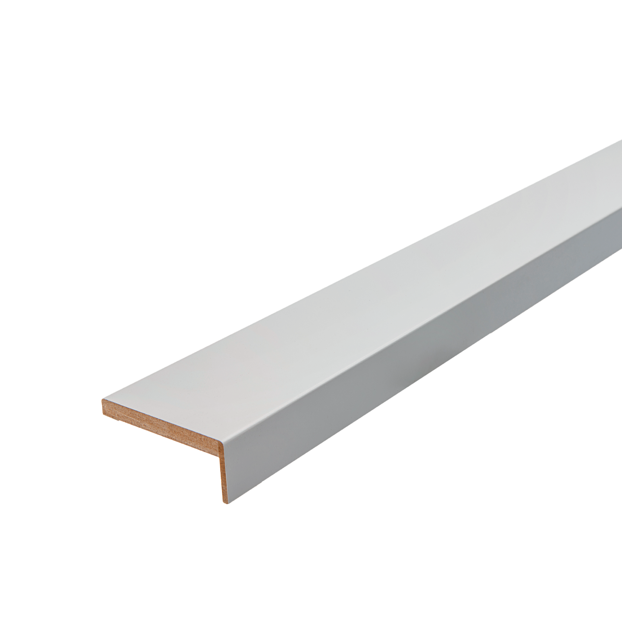 Комплект наличников Борно телескопических 2150x70x8 мм ПЭТ цвет серый (5 шт.)