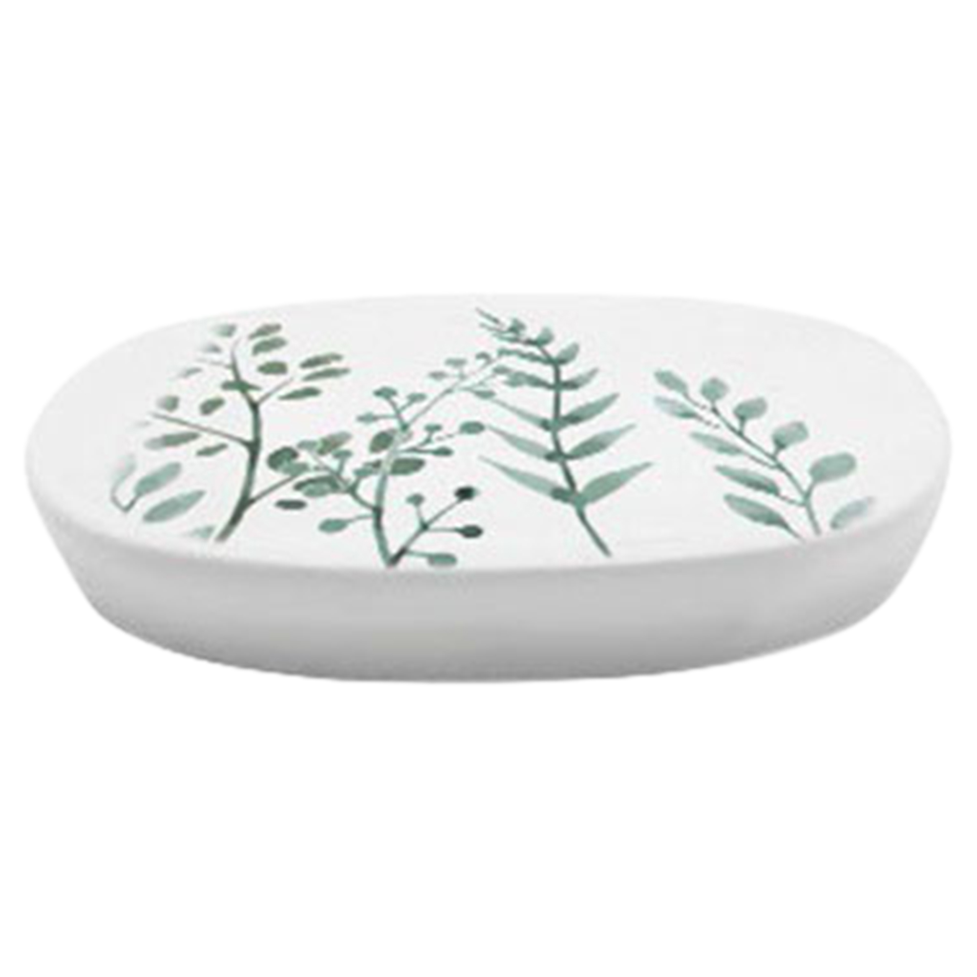 Изображение товара Мыльница Вереск доломит цвет белый зеленый