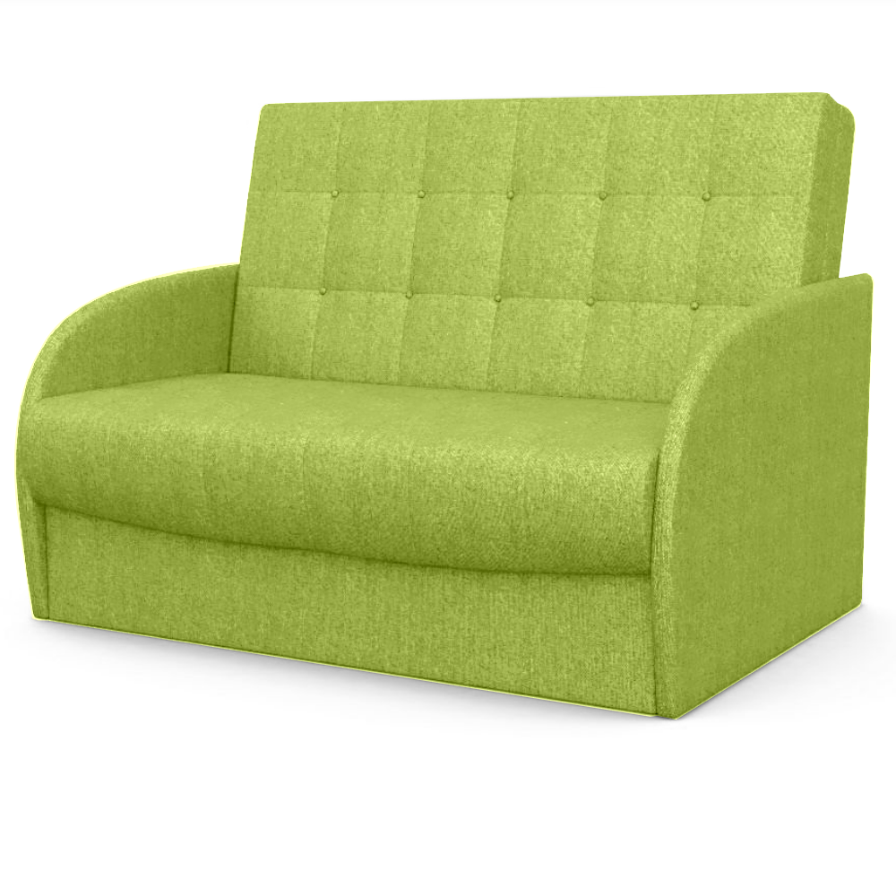 Изображение товара Диван Фокус раскладной Оригинал 120x96 см рогожка желто-зеленый