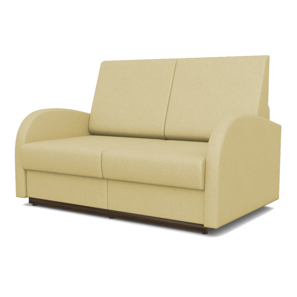 Изображение товара Диван Фокус Диван-кровать Стандарт 140x87x80 см рогожка цвет рогожка кремовый 37330