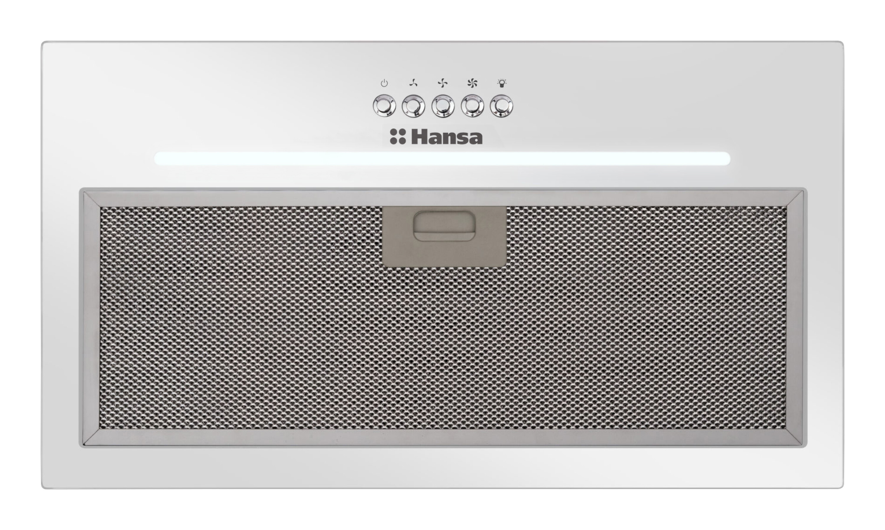 Изображение товара Встраиваемая вытяжка Hansa OMP6251WGWH 55 см белая с LED-подсветкой