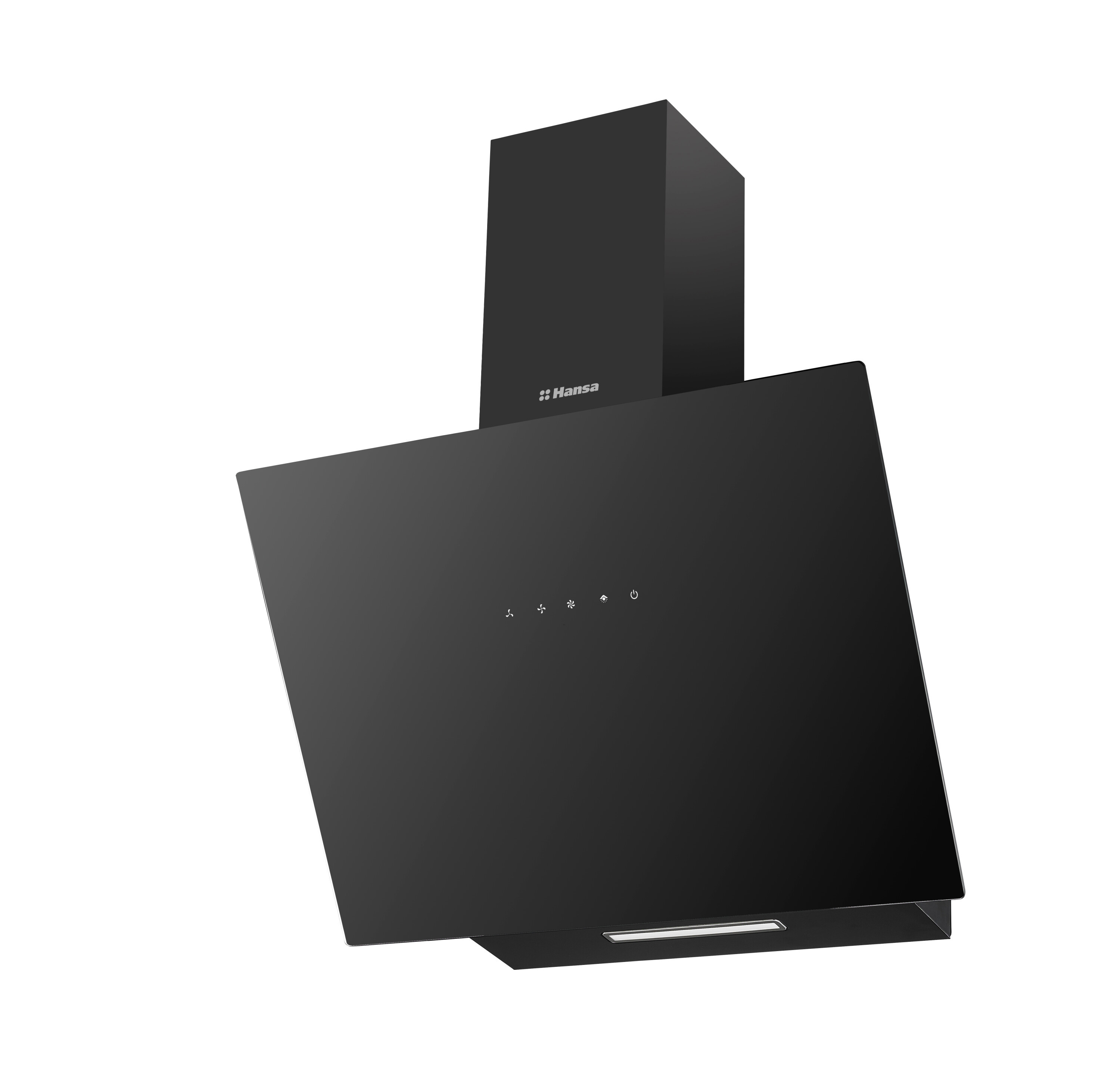 Изображение товара Вытяжка наклонная Hansa OKP653SBH 60 см черная для кухни