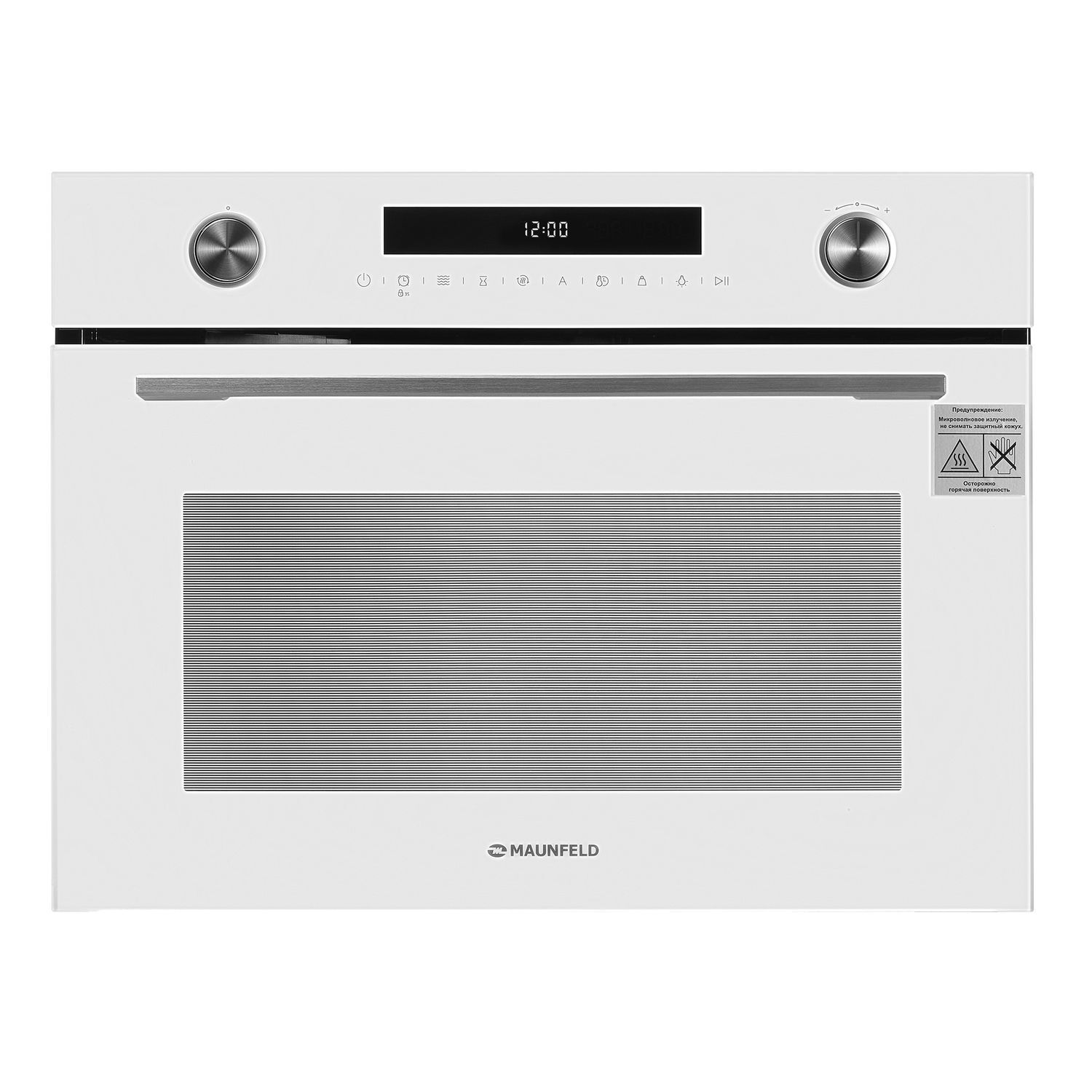 Изображение товара Электрический встраиваемый духовой шкаф Maunfeld MCMO5015MFW 50л белый