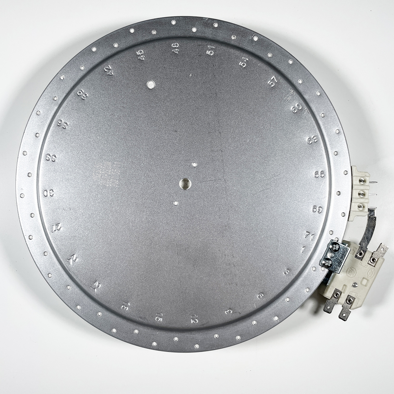 Изображение товара Электрическая двойная конфорка HiLight Kuche Asp 003 Xn-230Ss D диаметр 230 мм мощность 2200 Вт мет