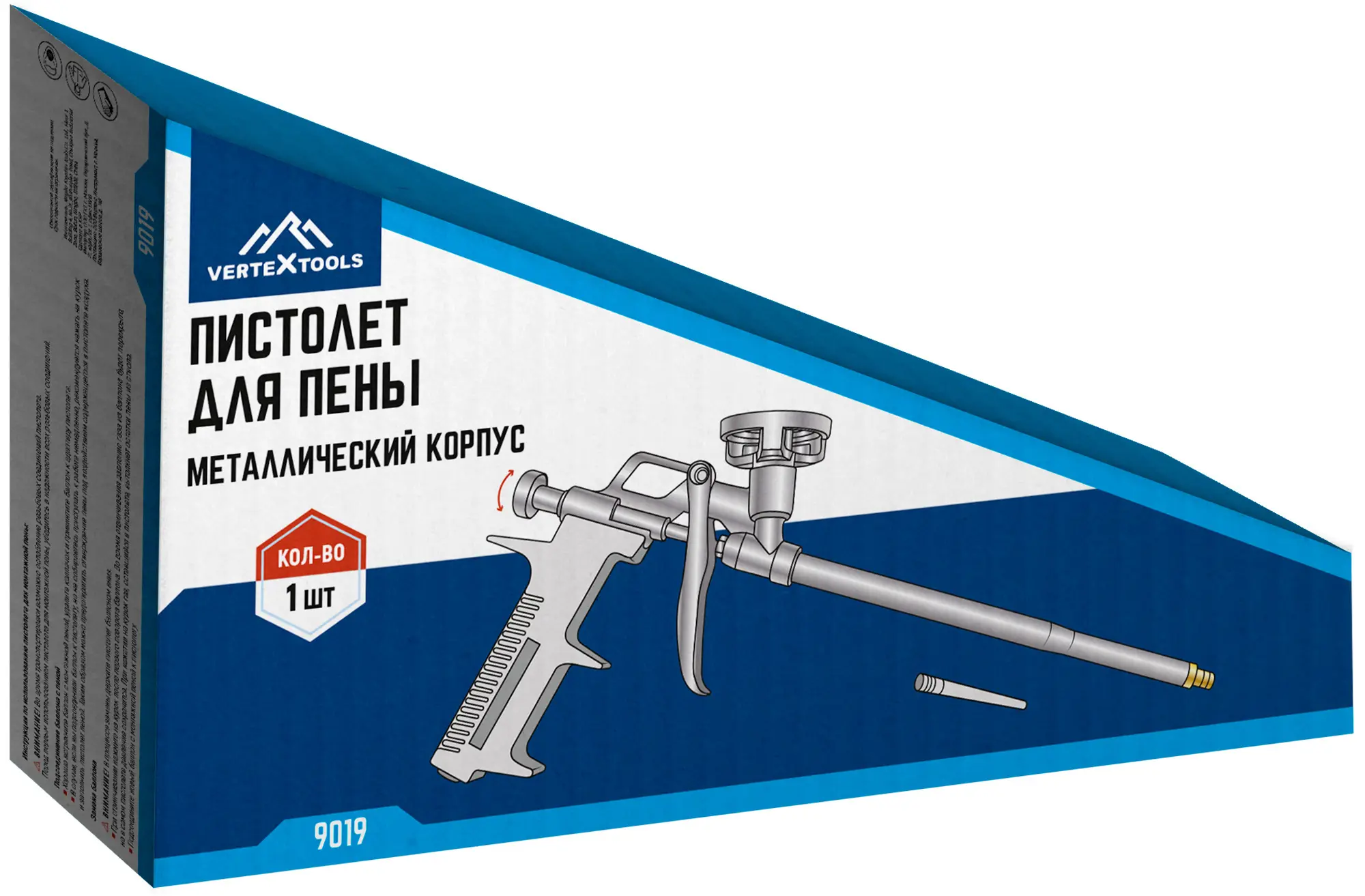 Пистолет для монтажной пены Vertextools 9019 - 5