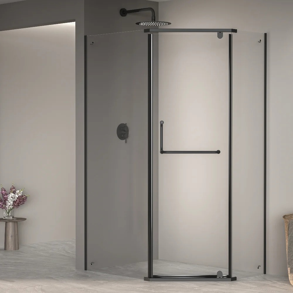 Изображение товара Душевой уголок RGW Passage PA-091B 555717, 120x90, профиль черный