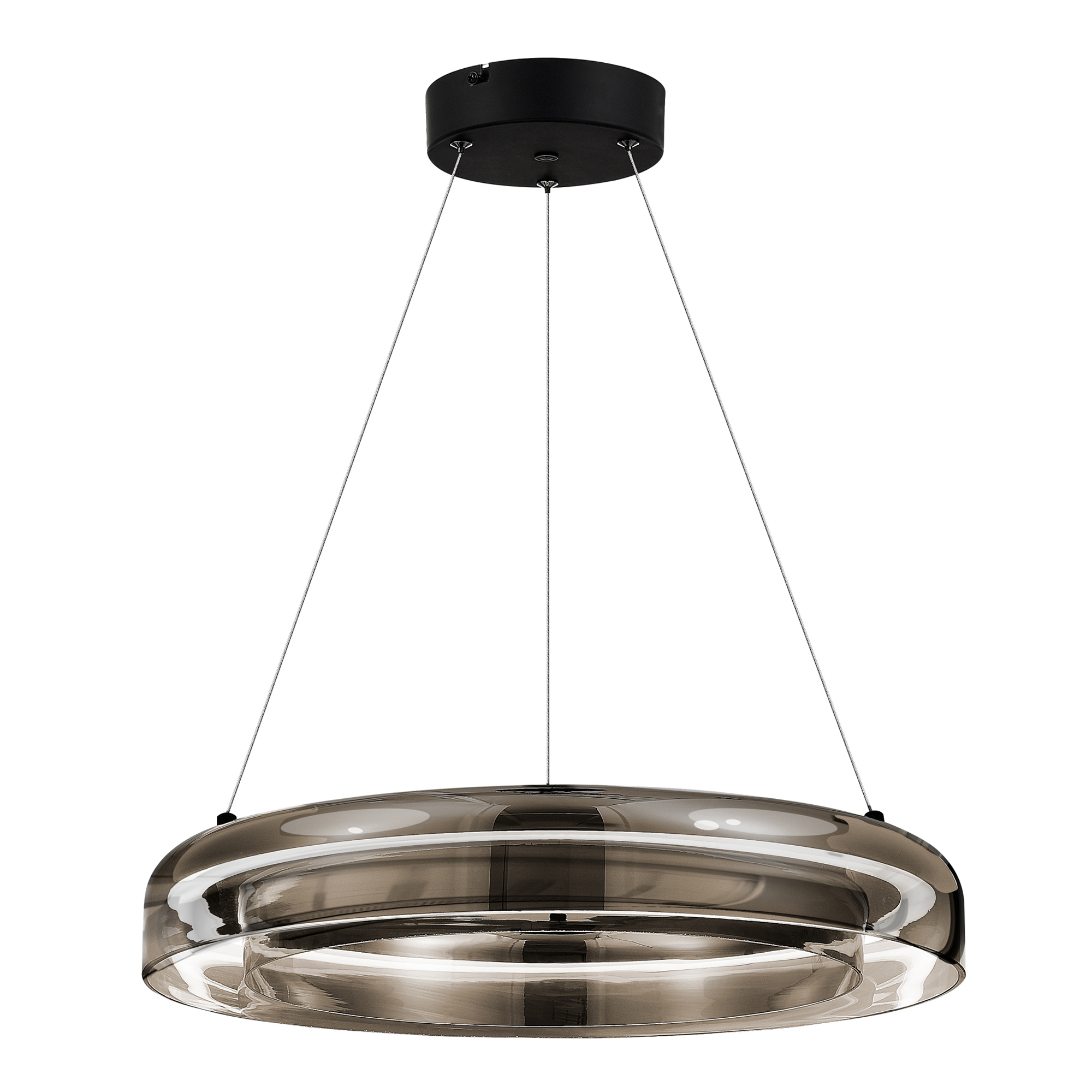 Изображение товара Подвесной светодиодный светильник ST LUCE Foray SL6019.333.01 13 м² теплый белый черный