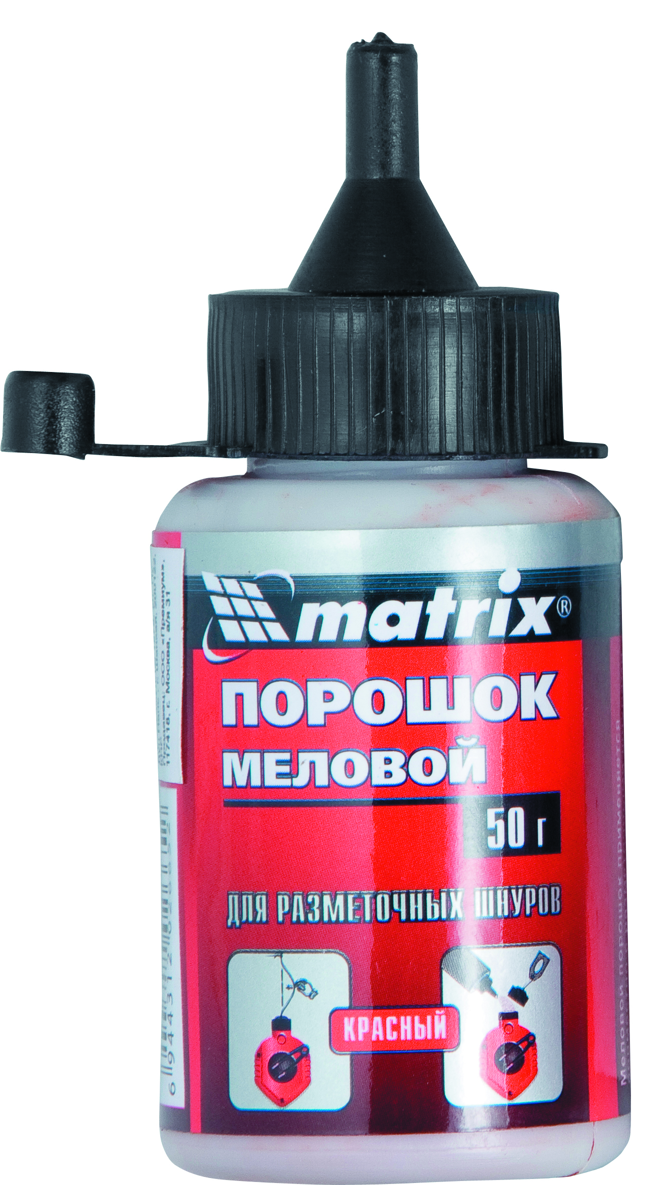 Изображение товара Порошок разметочный Matrix 84857 цвет красный 50 г