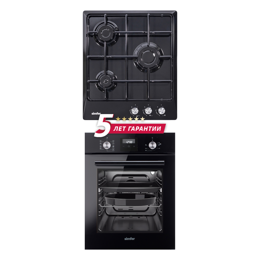 Изображение товара Комплект бытовой техники Simfer S49B470 цвет черный