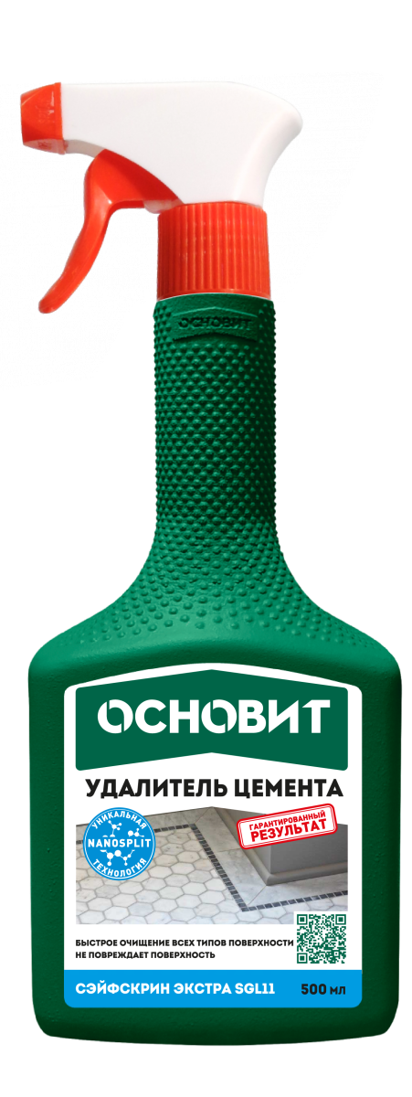 Изображение товара Удалитель цемента Основит SGL11 0.5 л Изображение товара Удалитель цемента Основит SGL11 0.5 л