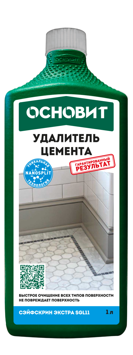 Изображение товара Удалитель цемента Основит SGL11 1 л Изображение товара Удалитель цемента Основит SGL11 1 л