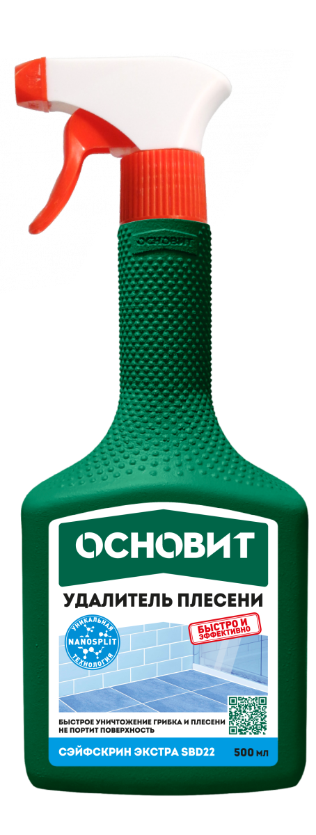 Изображение товара Средство для удаления плесени Основит SBD22 0.5 л Изображение товара Средство для удаления плесени Основит SBD22 0.5 л