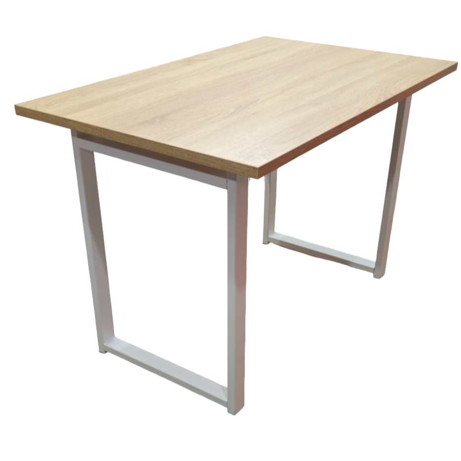 Изображение товара Кухонный стол нераскладной Big House Val дуб сонома 90x60 см ЛДСП стиль лофт