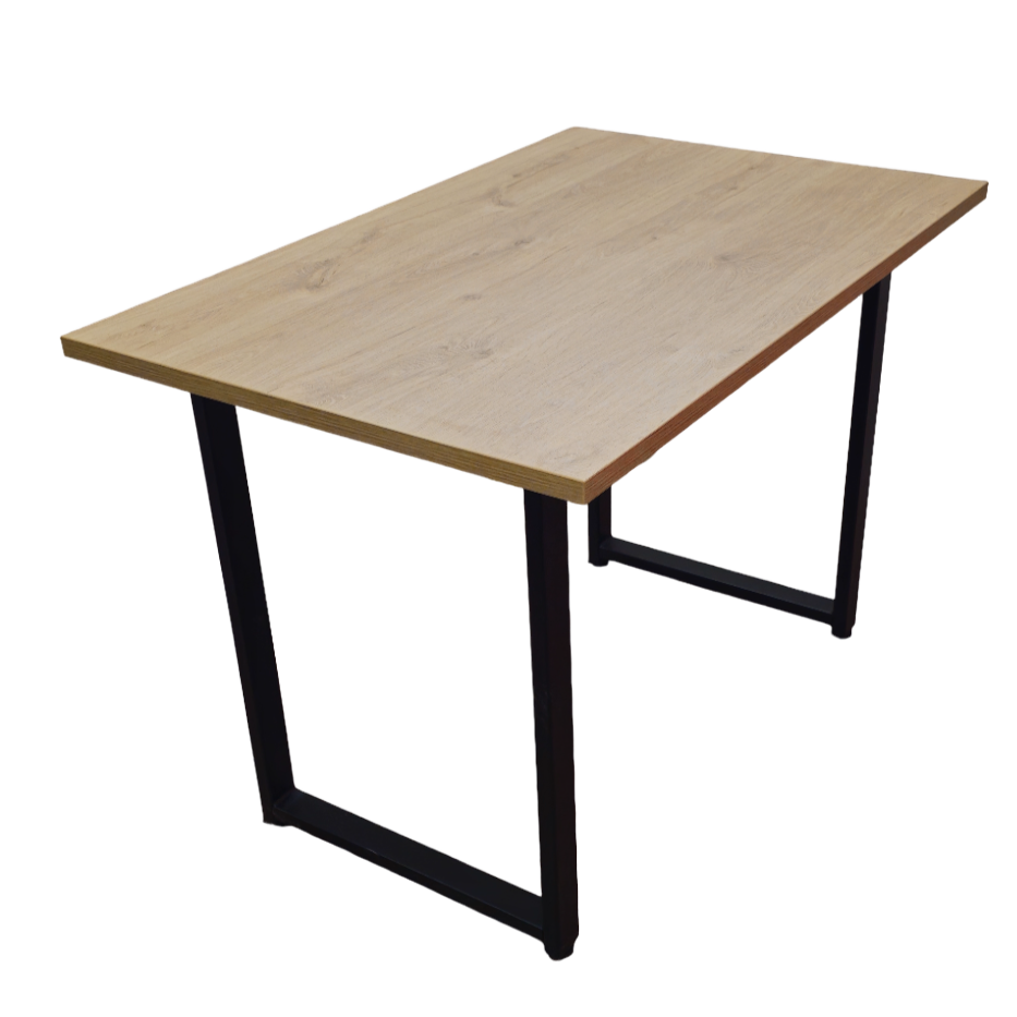 Изображение товара Кухонный стол нераскладной Big House Res обеденный 110x70 см ЛДСП цвет дуб