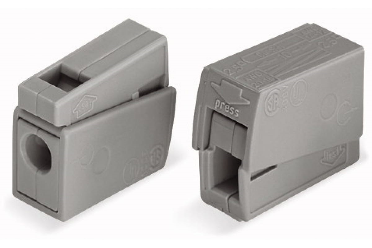 Изображение товара Клемма соединительная WAGO 224-111 1 провод 2,5 мм 100 шт