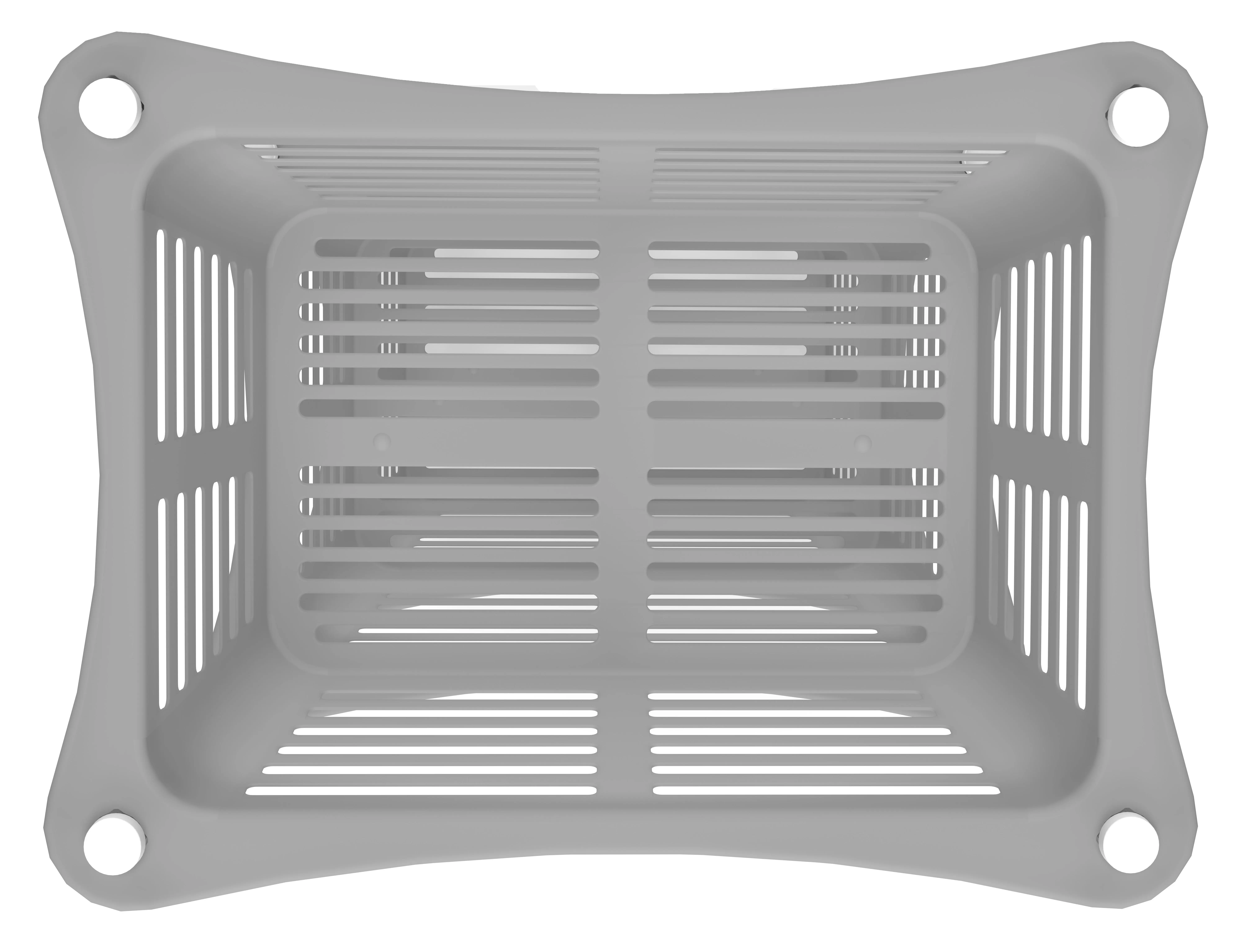 Стеллаж для ванной Berossi Relax 40.14x30.14x67.95 см цвет дымчато-серый - 1