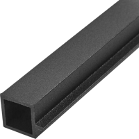 Изображение товара Профиль Лофт под стекло 2000 мм черный