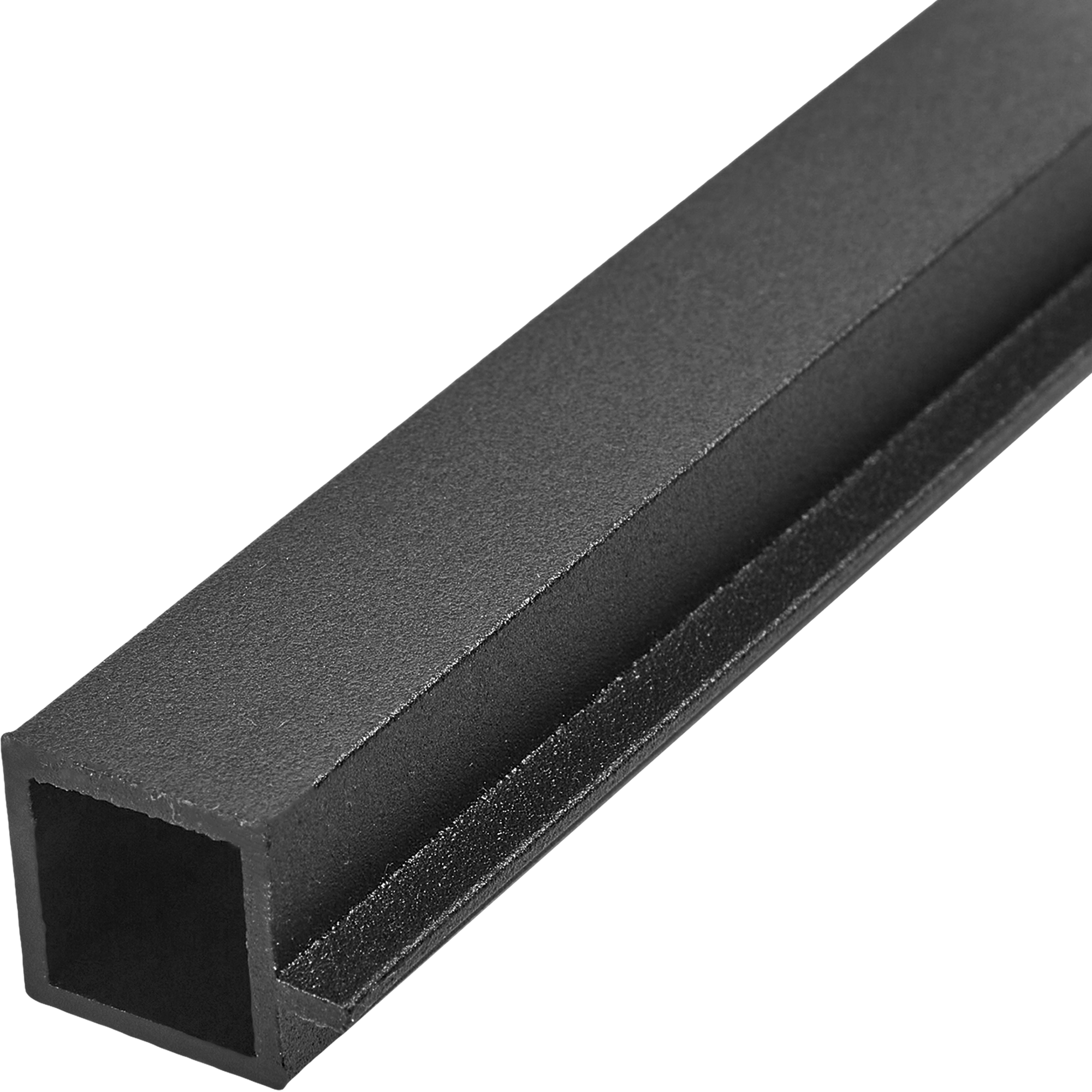 Профиль Лофт под стекло 2000 мм черный