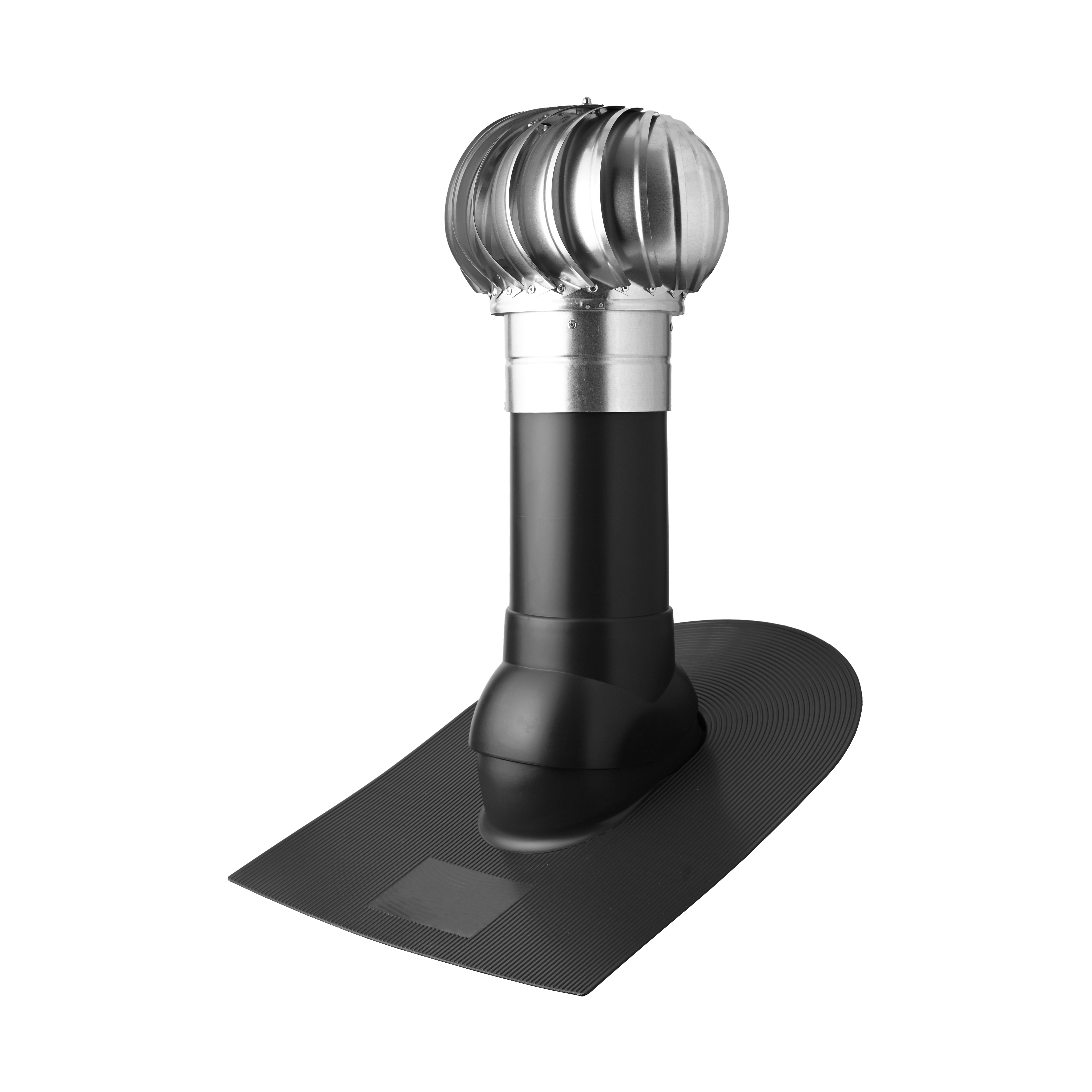 Изображение товара Турбодефлектор Polivent TD160 ОЦ утепленный Н500 для битумной кровли цвет черный